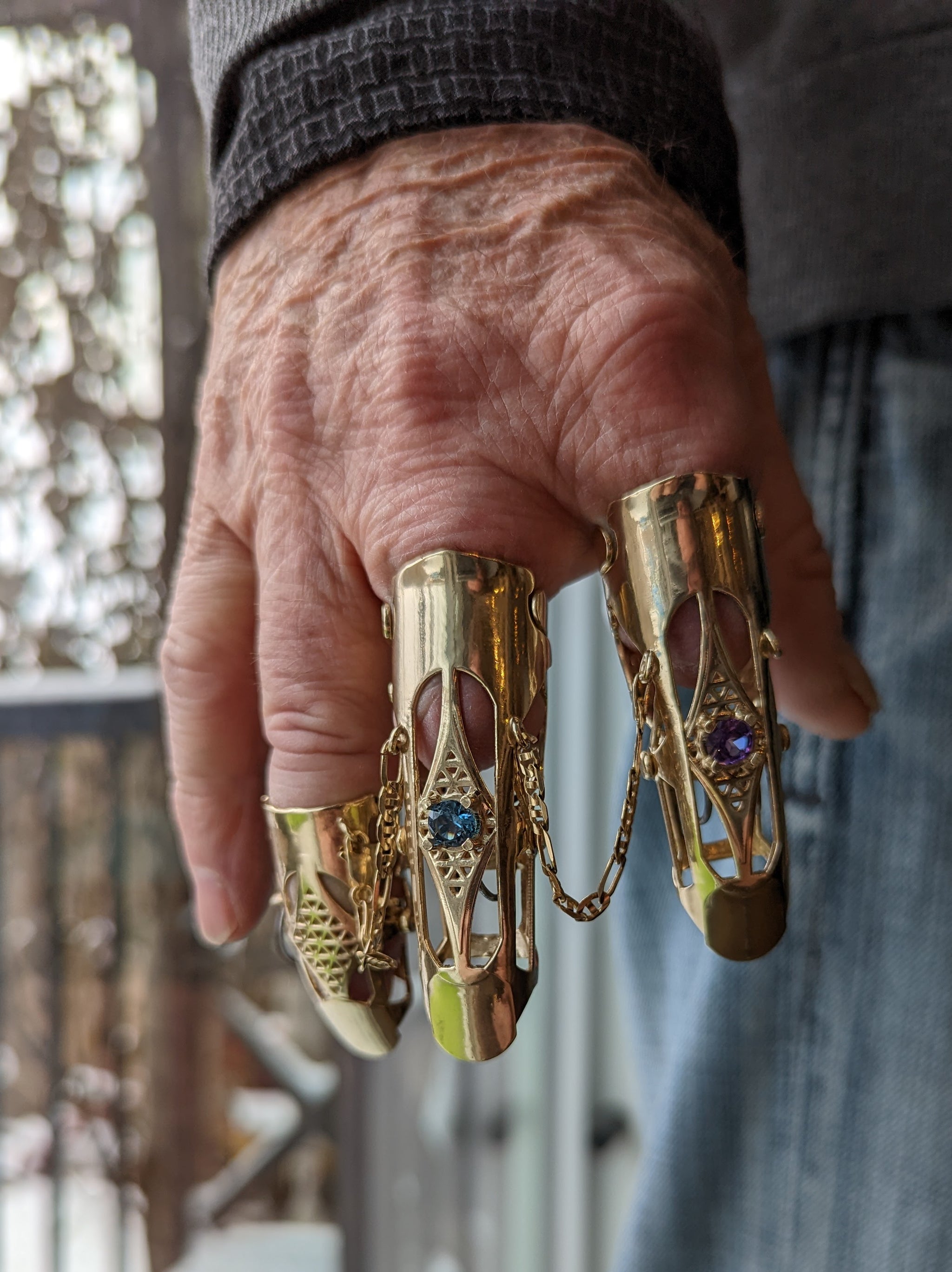 The Monarch Luxury Prosthetic Jewelry - Goldfinger